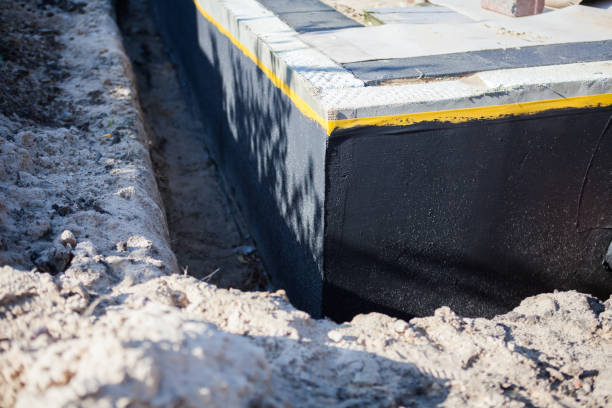 Professional Foundation Crack Repair technician working in North Lewisburg, OH